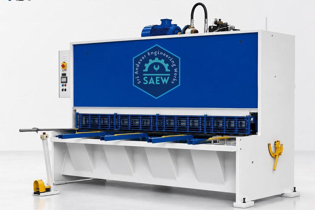 Hydraulic shearing machine